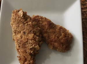 Una foto de Muslos de Pollo al Panko (fritos y al horno)