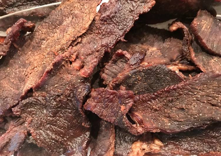 Easiest Way to Prepare Homemade Ghostly Beef Jerky