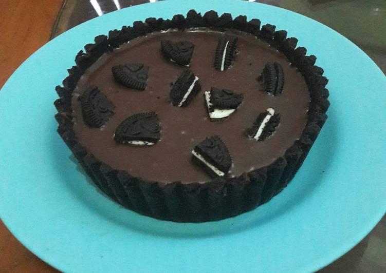Rahasia Membuat Choco Oreo Pie No Baked Yang Enak