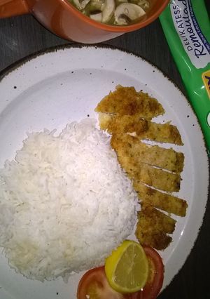Foto resep Hähnchenschnitzel aka Ayam Goreng Panier