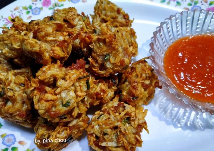 Cara Gampang Membuat Bakwan talas goreng kriuukk, Enak