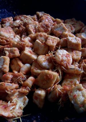 Foto resep Sambel Goreng Udang dan Tahu Sederhana