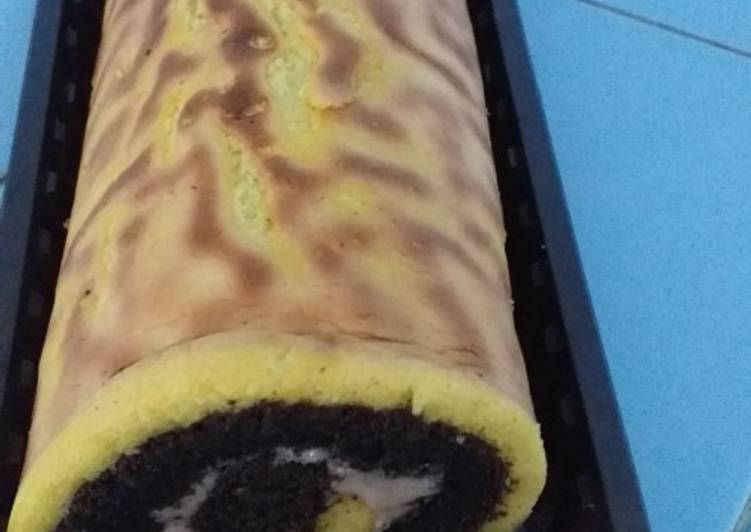 Resep masakan Tiger roll cake | Resep Bumbu Tiger roll cake Yang Enak Banget