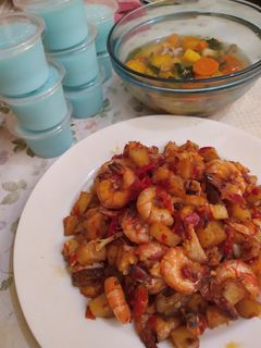 Foto resep Sambal goreng kentang udang