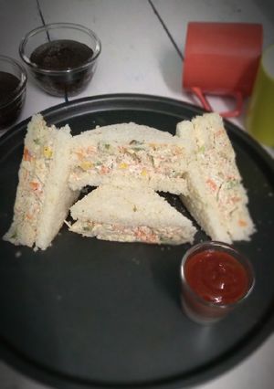 A picture of Curd sandwich.