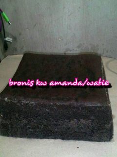 Foto resep Brownies amanda kw