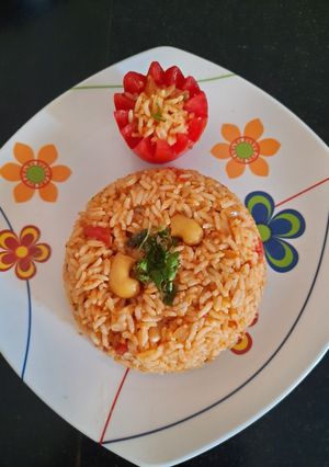 A picture of Tomato rice.