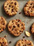 Choco Chips Almond Cookies, gluten free
