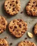 Choco Chips Almond Cookies, gluten free
