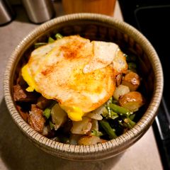 Potatoes with Green Beans and Eggs A picture of Potatoes with Green Beans and Eggs.