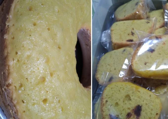 Resep Bolu kurma 2 telur, hemat buat jualan (takaran gelas), Enak