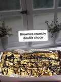 Brownies Crumble Choco