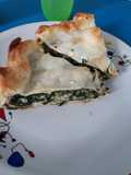Tarta de acelga con arroz yamaní y Amaranto