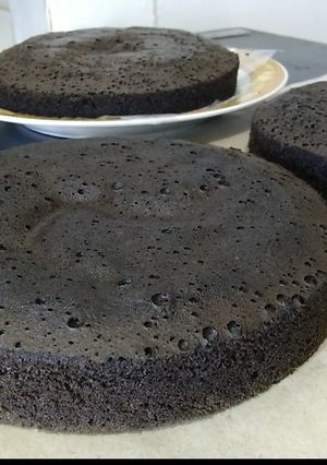 Foto resep Sponge cake brownies - cake dasar