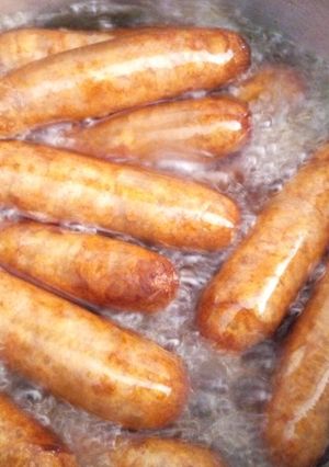 A picture of Deep sausages.