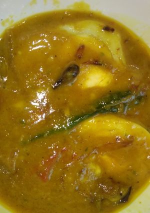 A picture of Dahi egg.