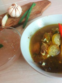 Foto resep Papeda Ikan Kuah Kuning (khas papua)