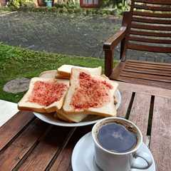 A picture of Selai stroberi🍓 homemade.