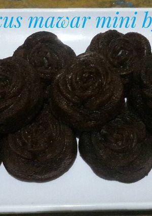 Foto resep Browkus mawar mini