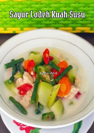 Foto resep Sayur Lodeh Kuah Susu