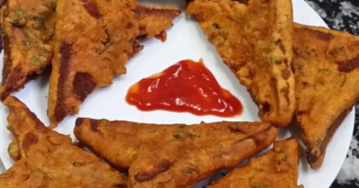 Rice and Gram Flour Bread Pakoras Recipe by ZMA Cookpad