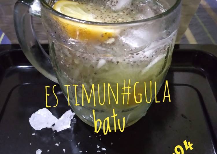 Masakan Unik 127. Es Timun Lemon#gula batu Gurih Mantul