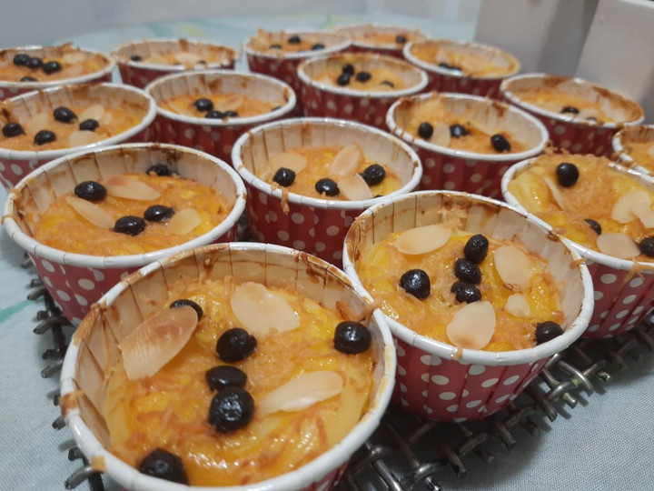 Resep Puding tape singkong panggang in cup Istimewa