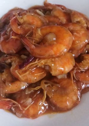 Foto resep Udang asam pedas