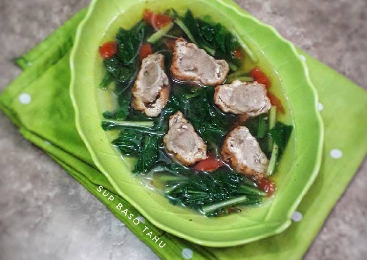 Resep Sup baso tahu Anti Gagal