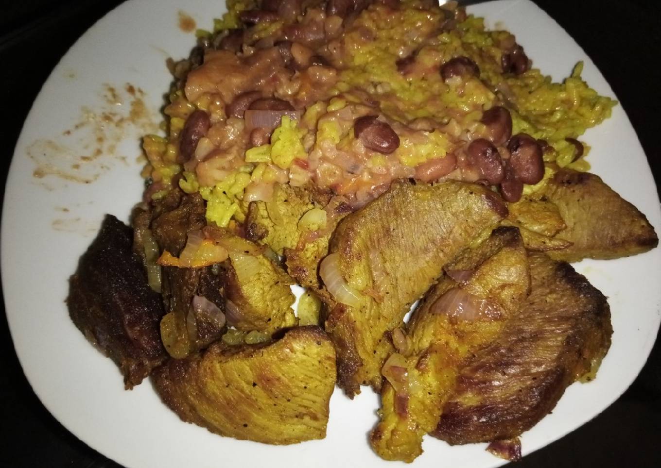 Pork Rice Beans