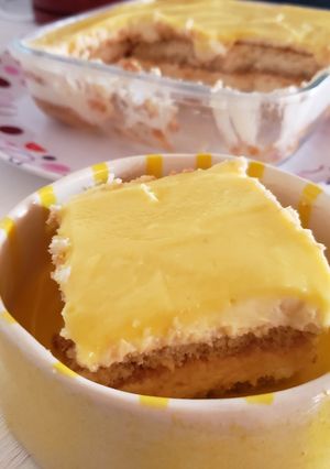 Una foto de Tiramisú de limón