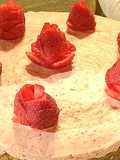 Semifreddo de frutillas a la crema -sintacc