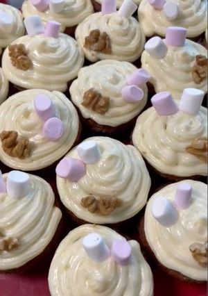 Une photo de Carottes cupcakes