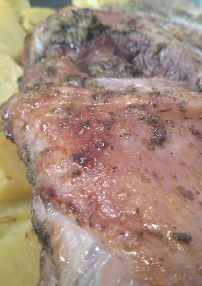 Una foto de Paletilla al horno