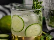 A picture of squeezed lime juice
