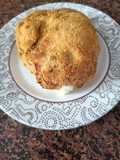 Librito de Jamón y queso en airfryer