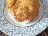 Librito de Jamón y queso en airfryer