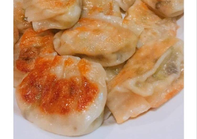 Bagaimana Membuat Gyoza sayur, Bikin Ngiler