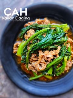 Foto resep Cah Kailan Daging