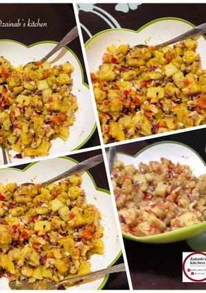 A picture of Traditional sweet potato salad.