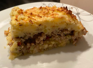 Una foto de Pastel de papas facilísimo