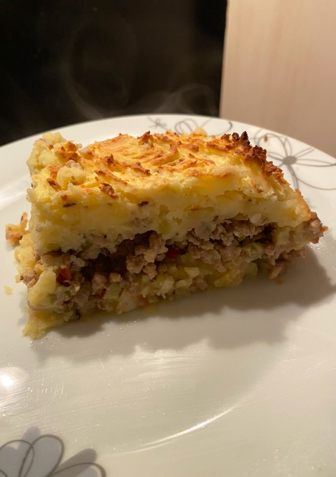 Una foto de Pastel de papas facilísimo