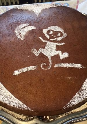 Une photo de Gâteau crème de châtaignes et vanille