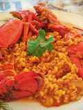 Arroz caldoso de bogavante