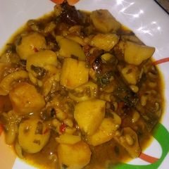 A picture of Potato porridge.