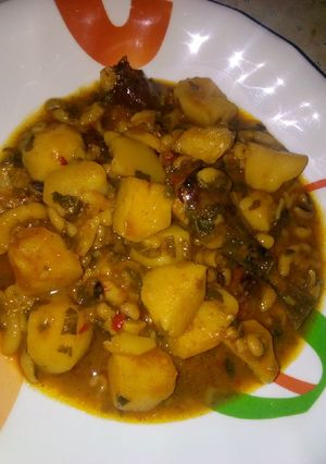 A picture of Potato porridge.