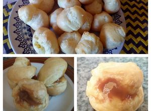 Una foto de Profiteroles
