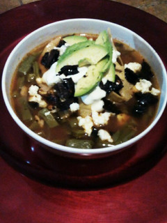 Una foto de Sopa de Nopal