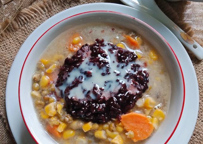 Cara bikin Bubur asyura manis Cara bikin Bubur asyura manis
