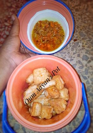Awara da sauce ainihin hoton girkin